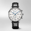 IWC 포르투기저 크로노그래프 150주년 에디션 IW371602 스틸 화이트다이얼 블루핸즈 블랙가죽스트랩 (해외배송)