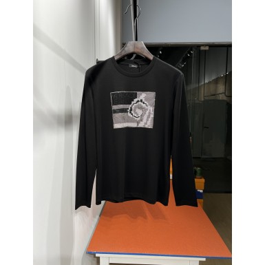 베르사체 핫픽스 디테일 라운드 긴팔 (해외배송)